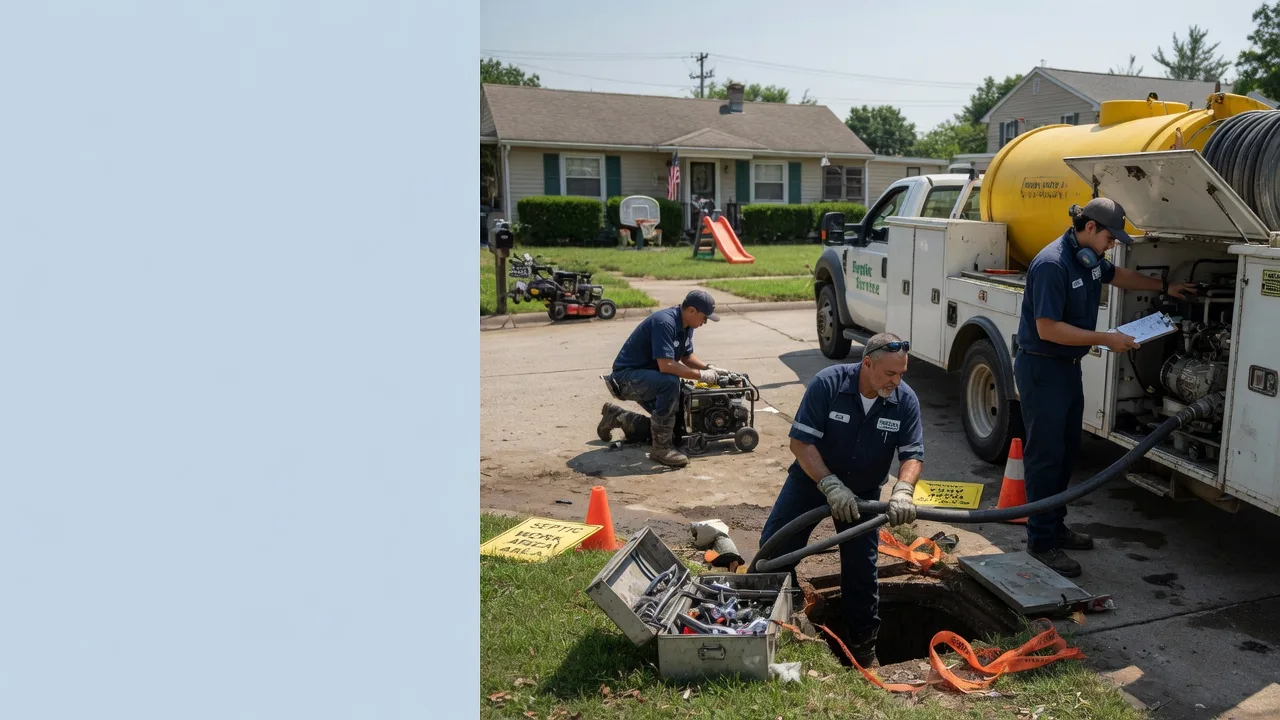 Septic Tank Pumping in Woodbridge, VA near me